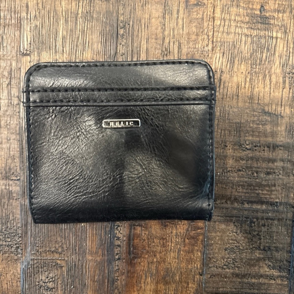 Black Leather Wallet